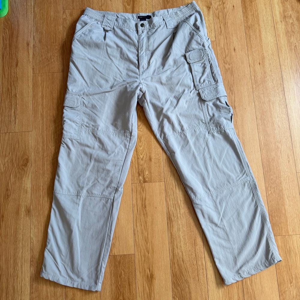 511 Tactical Taclite Pro Pants Ripstop Cargo Outdoor Casual 38x32 Khaki Workwear